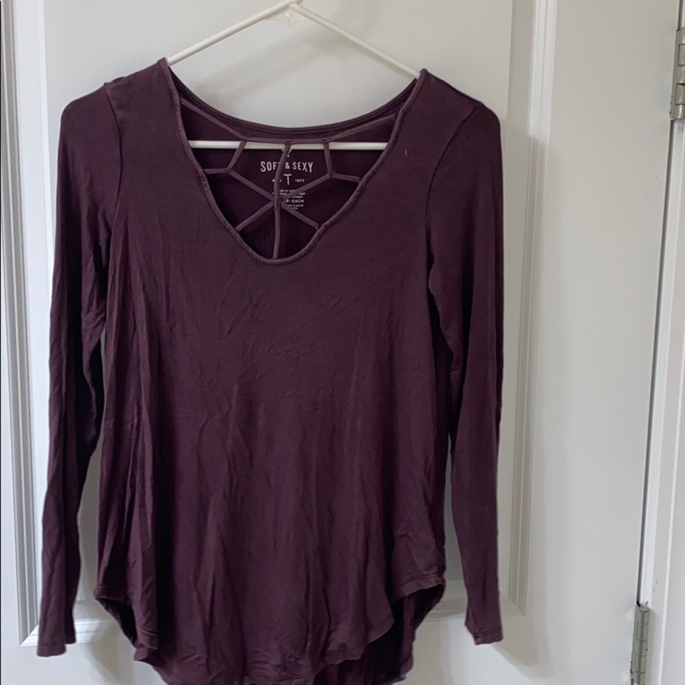 American eagle soft and sexy long sleeve tee.
